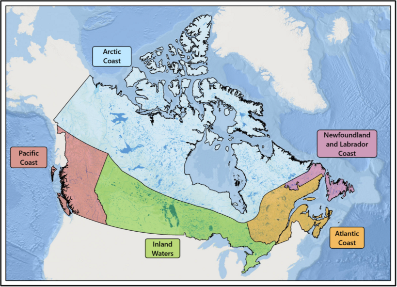 Geographic Coverage of the List of Lights Volumes