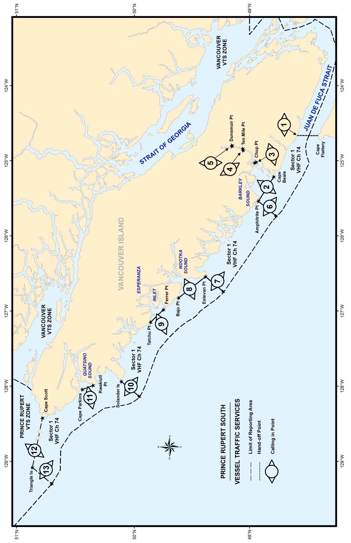 Map Prince Ruper Sector 1