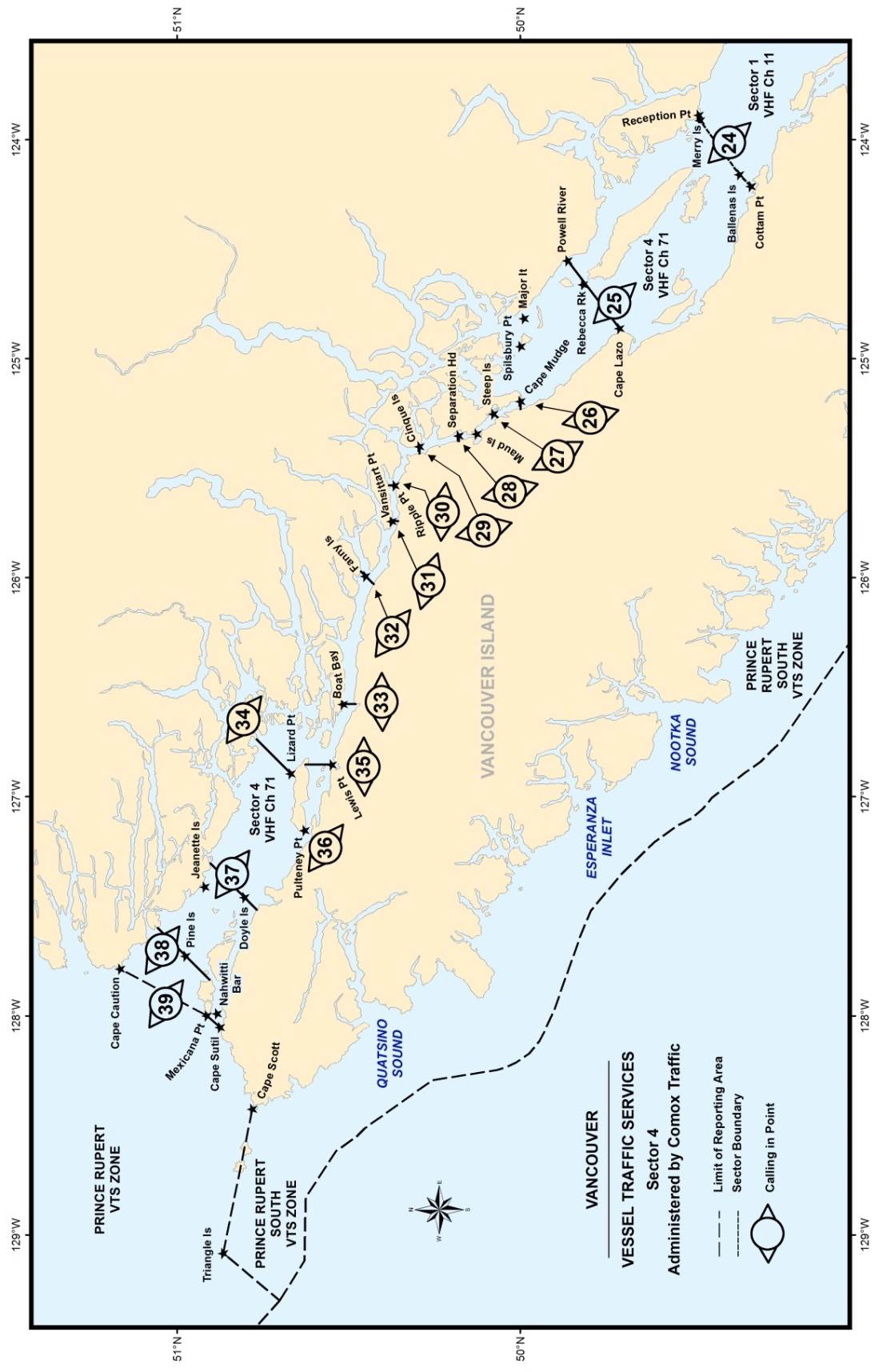 Map Prince Ruper Sector 1