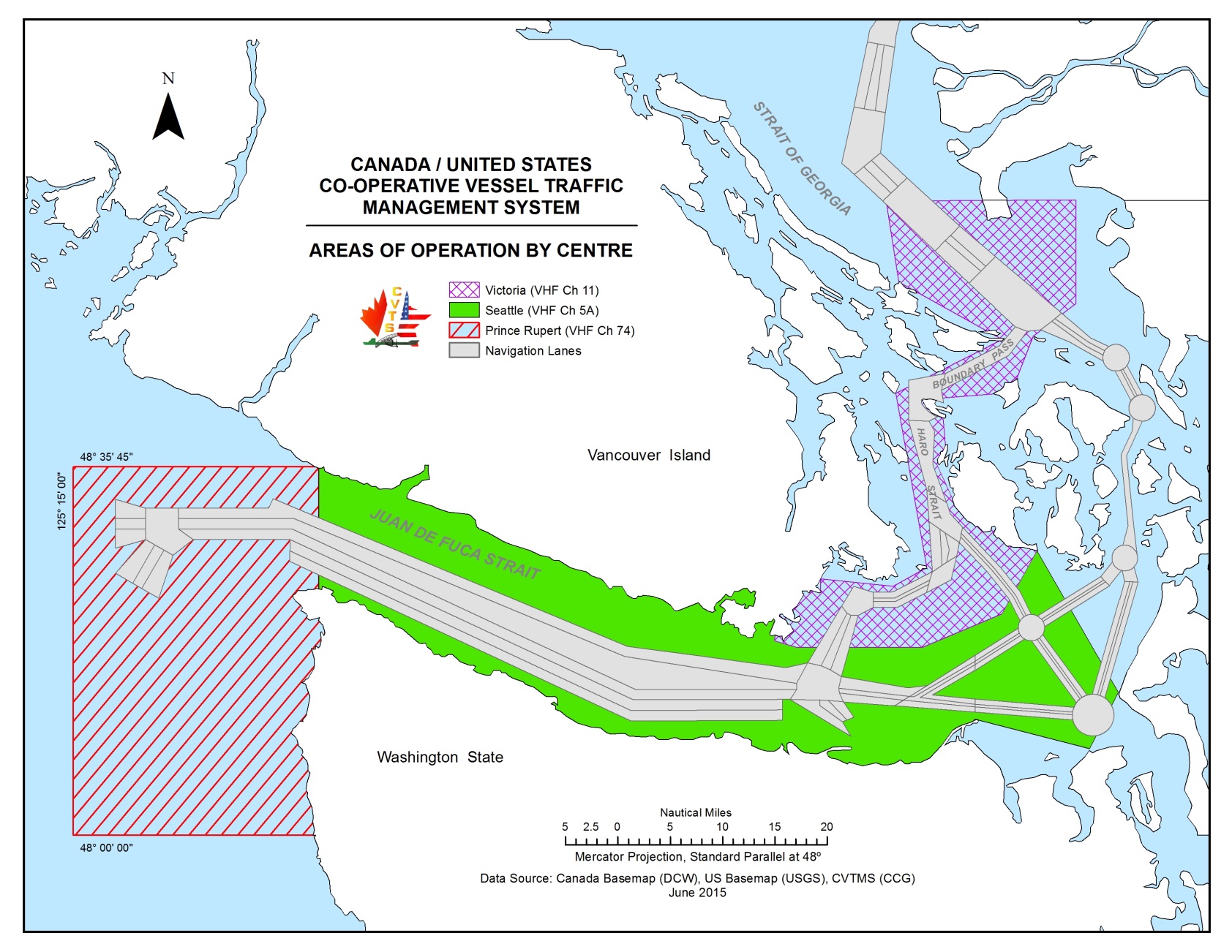 cooperative vessel traffic management system